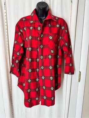 Vintage Cindy Collins Women's Plaid Shirt